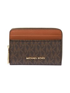 Michael Michael Kors - Jet Set Small -korttilompakko - 252 BRN/ACORN | Stockmann
