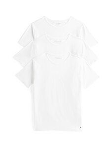 Tommy Hilfiger - T-särk, 3 tk - 05E WHITE/WHITE/WHITE Tommy Hilfiger - T-särk, 3 tk - 05E WHITE/WHITE/WHITE | Stockmann