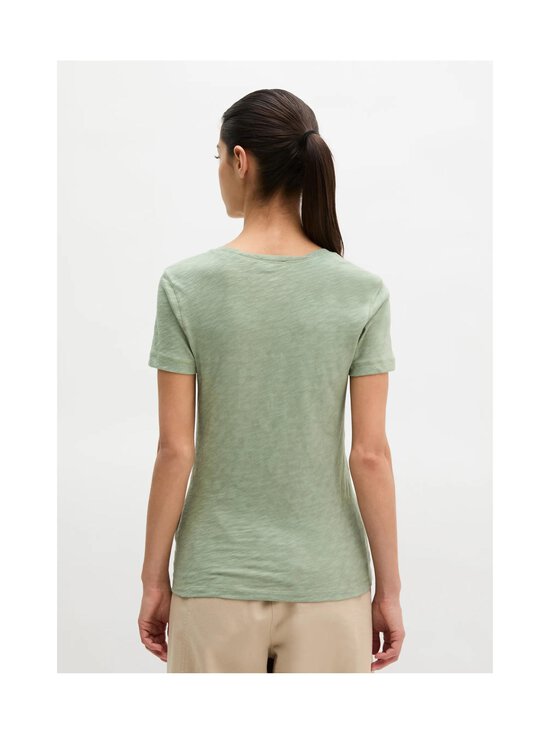Marc O'Polo - T-särk Deep Round Neck - 428 FRESH SAGE | Stockmann - photo 3