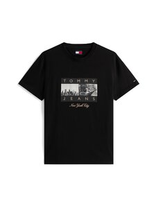 Tommy Jeans - Photo Flag t-paita - BDS BLACK Tommy Jeans - Photo Flag t-paita - BDS BLACK | Stockmann