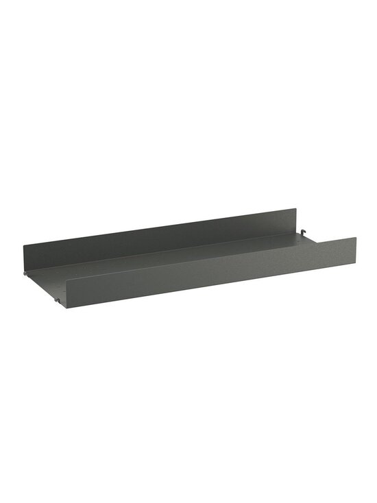 String Furniture - String System -metallihylly tummanharmaa 78 x 30 cm - GREY | Stockmann - photo 1