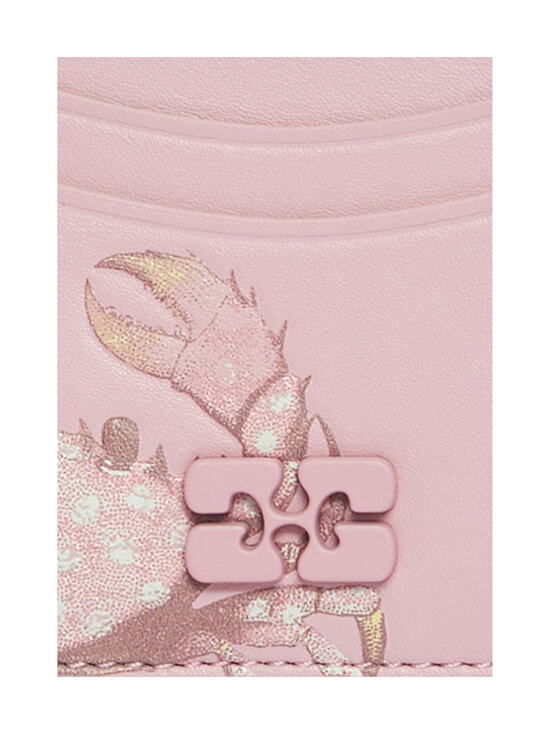Ganni - Bou Cute Crabe Print -korttikotelo - PINK NECTAR | Stockmann - photo 3