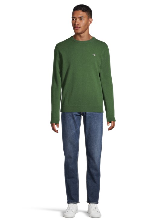 GANT - Superfine C-neck -villaneule - 303 MOSS GREEN - photo 2 GANT - Superfine C-neck -villaneule - 303 MOSS GREEN | Stockmann - photo 2