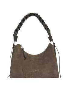 Coccinelle - Boheme Suede Bimaterial -käsilaukku - W25 FANGO/FANGO | Stockmann