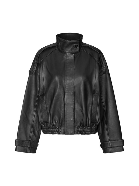 SECOND FEMALE - Aluka-nahkatakki - 8001 BLACK | Stockmann - photo 1