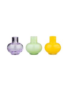 Marimekko - Mini vāžu komplekts 3 gab. - 624 PALE GREEN, LEMON, AMETHYST Marimekko - Mini vāžu komplekts 3 gab. - 624 PALE GREEN, LEMON, AMETHYST | Stockmann