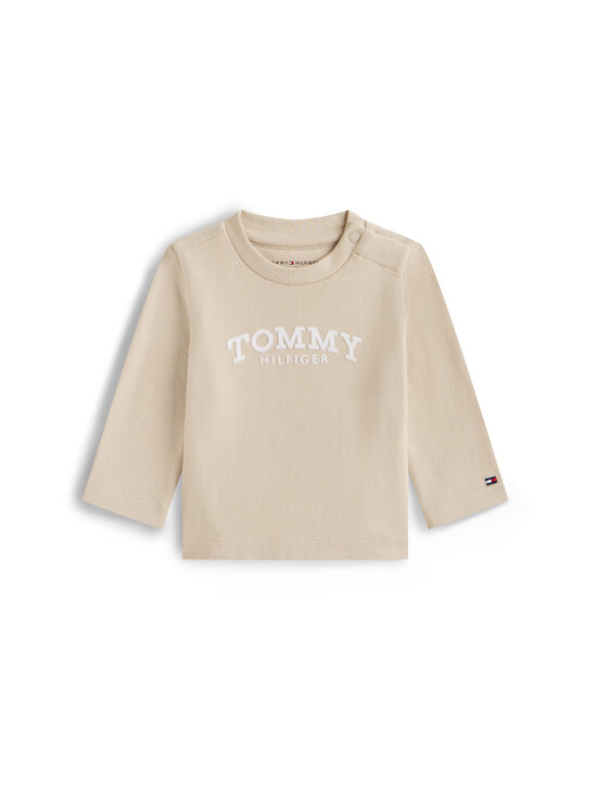 Tommy Hilfiger - Monotyope Logo -paita - ABY GULF SAND | Stockmann - photo 1
