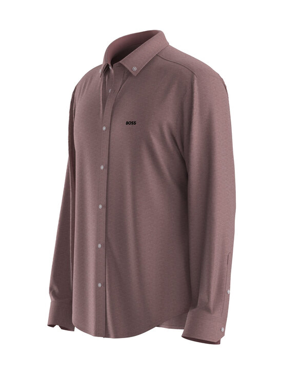 Boss Green - Motion krekls ar apkakli - 654 DARK PINK | Stockmann - photo 3