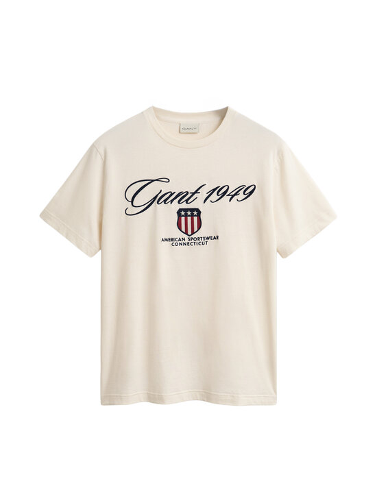 GANT - Graphic t-paita - 130 CREAM | Stockmann - photo 1