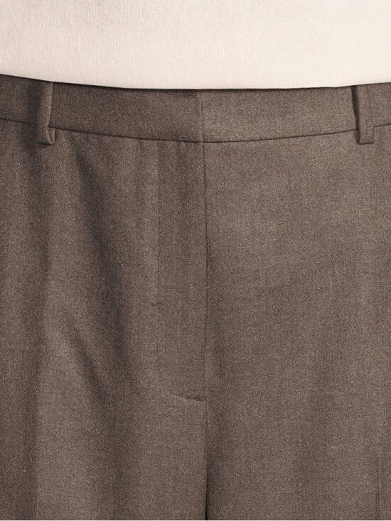 ESSENTIALS by Stockmann - Sheresa Wide leg -housut - BROWN MEL -4 | Stockmann - photo 5