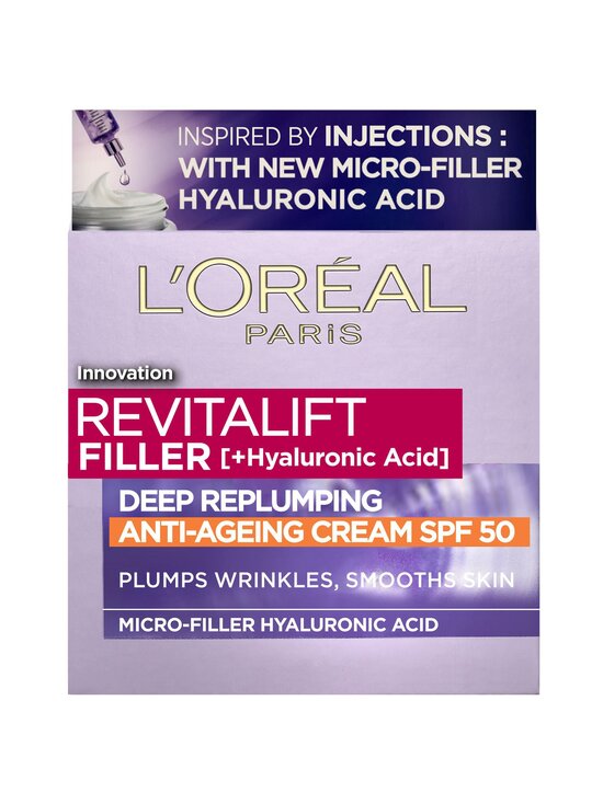 Revitalift Filler day cream SPF 50 -päivävoide 50 ml