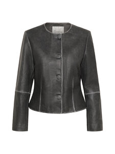 MY ESSENTIAL WARDROBE - Nahktagi MWBibi - 170 MEDIUM GREY RETRO WASH | Stockmann