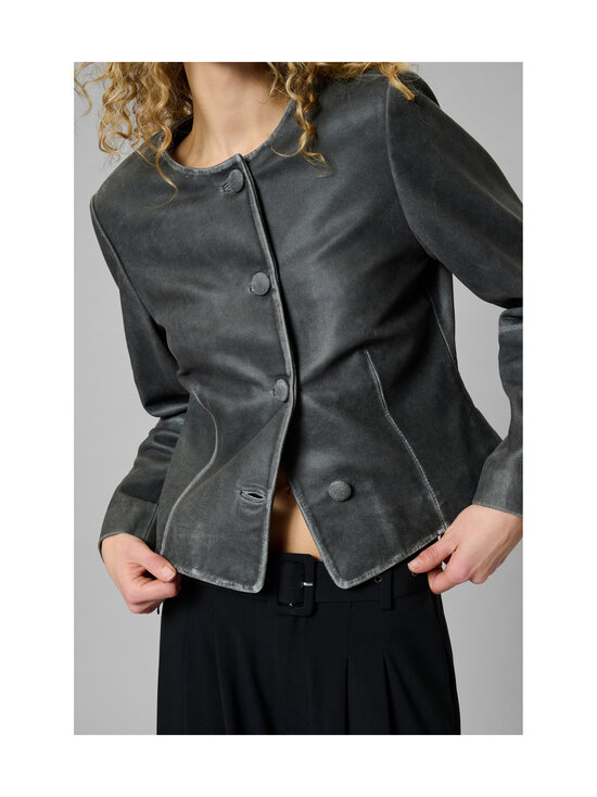 MY ESSENTIAL WARDROBE - Nahktagi MWBibi - 170 MEDIUM GREY RETRO WASH | Stockmann - photo 3