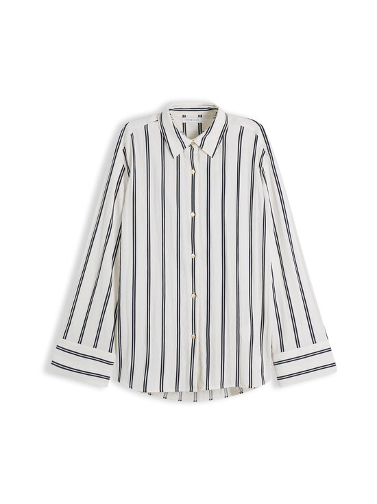 Tommy Hilfiger - Nautical Stripe kreklblūze - 0AB DUNE CALICO NAVY STRIPE | Stockmann - photo 1