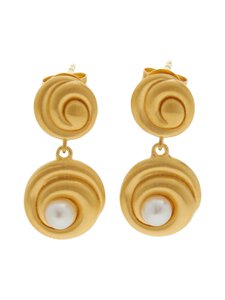 Pernille Corydon - Shell Flower -korvakorut - GP GOLD PLATED SILVER | Stockmann