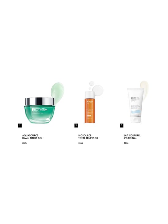 Biotherm - Aquasource Hyalu Plump Gel Set ādas kopšanas komplekts - NOCOL | Stockmann - photo 4