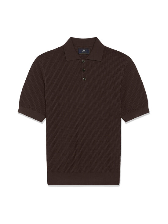 Matinique - MApolo Knit Heritage adīts polo krekls - 190912 CHOCOLATE BROWN | Stockmann - photo 1