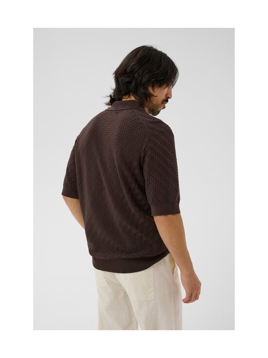 Matinique - MApolo Knit Heritage adīts polo krekls - 190912 CHOCOLATE BROWN | Stockmann - photo 4
