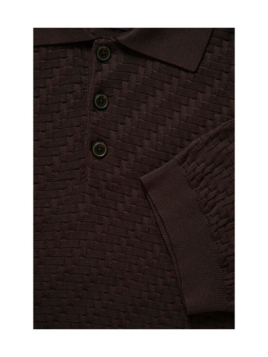 Matinique - MApolo Knit Heritage adīts polo krekls - 190912 CHOCOLATE BROWN | Stockmann - photo 6