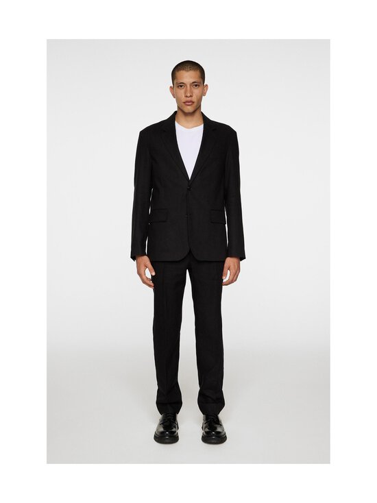 J.Lindeberg - Alban Super Linen -pellavableiseri - 9999 BLACK | Stockmann - photo 4