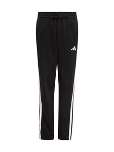 adidas Sportswear - 3 Stripes -housut - JJ3540 BLACK/WHITE | Stockmann