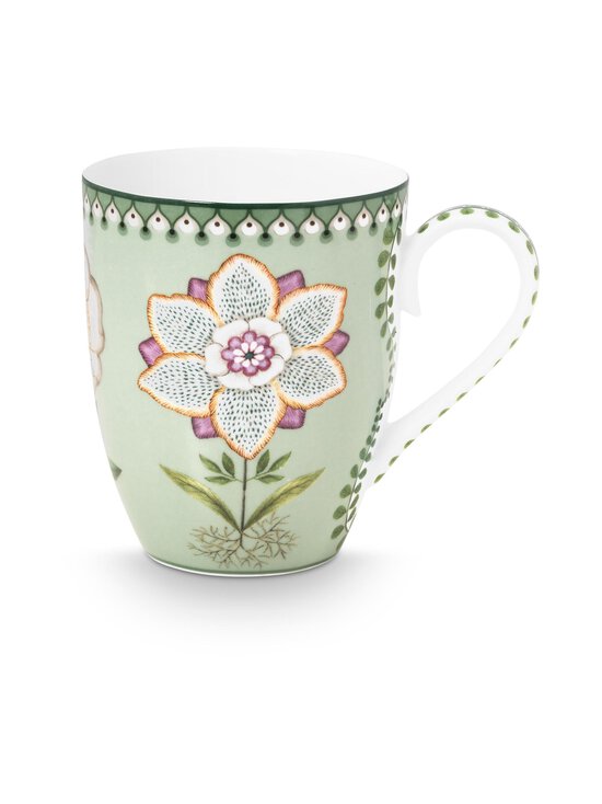PIP Studio - Large Lily & Lotus porcelāna krūze 350 ml - LIGHT GREEN - photo 1 PIP Studio - Large Lily & Lotus porcelāna krūze 350 ml - LIGHT GREEN | Stockmann - photo 1