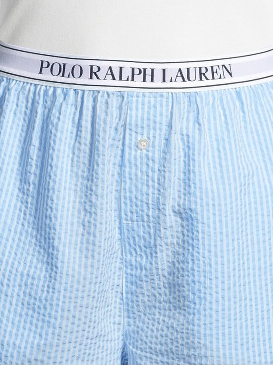 Polo Ralph Lauren - Seersucker Boxer Logo -pyjamashortsit - BALTIC SEA | Stockmann - photo 5