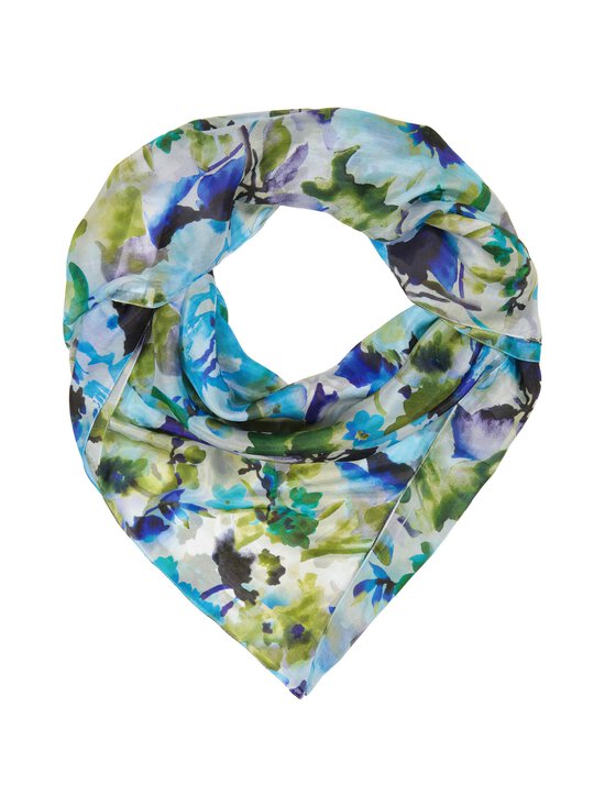 A+more - Felly zīda šalle 100 x 100 cm - BLUE/GREEN | Stockmann - photo 1