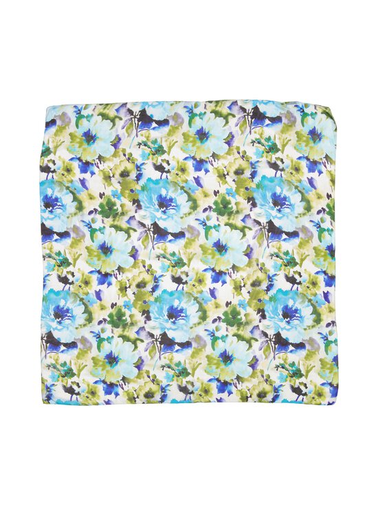 A+more - Felly zīda šalle 100 x 100 cm - BLUE/GREEN | Stockmann - photo 2