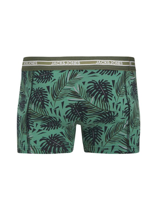 JACK & JONES junior - JacEzra Leaves -alushousut 3-pack - BLACK PACK:LAUREL WREATH - SKY CAPTAIN | Stockmann - photo 2