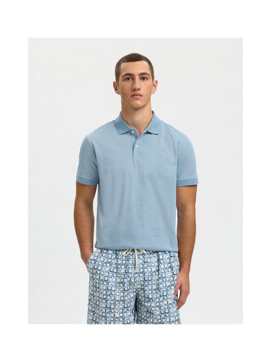 Selected - SlhMason Linen Blend -pikeepaita - DUSTY BLUE | Stockmann - photo 2