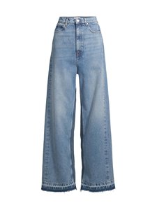 Stella McCartney - Two Tonal Fabric Paneled -leveälahkeiset farkut - 4545 TWO TONAL DENIM WASH | Stockmann
