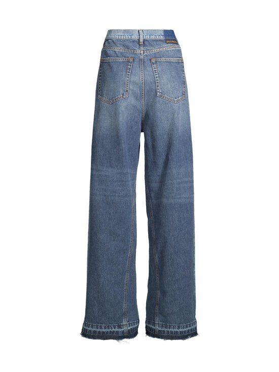 Stella McCartney - Two Tonal Fabric Paneled -leveälahkeiset farkut - 4545 TWO TONAL DENIM WASH | Stockmann - photo 2