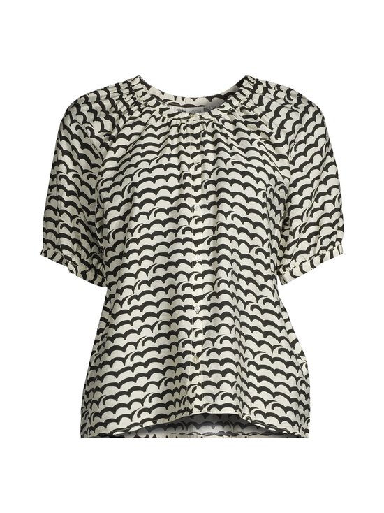 NOOM - Tinja-pusero - BLACK/OFFWHITE WAVE PRINT | Stockmann - photo 1