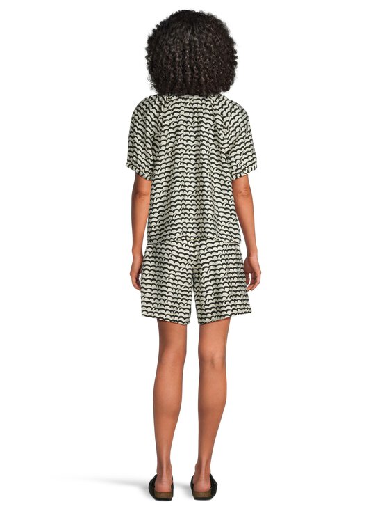 NOOM - Tinja-pusero - BLACK/OFFWHITE WAVE PRINT | Stockmann - photo 3