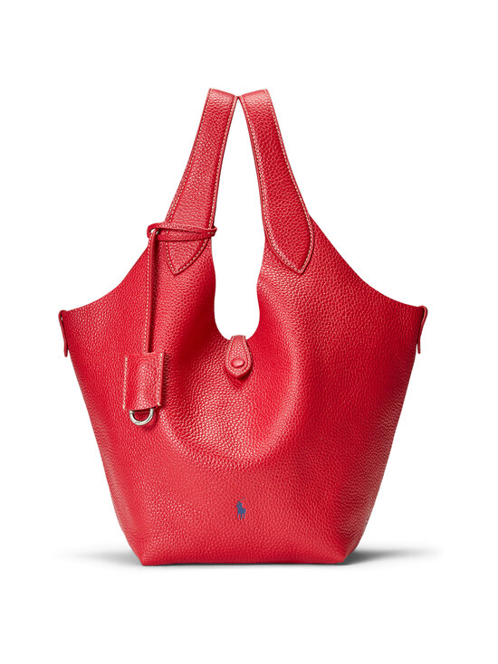 Polo Ralph Lauren - Ply Tote Medium -nahkalaukku - 013 CHERRY | Stockmann - photo 1
