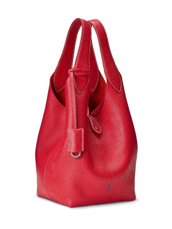 Polo Ralph Lauren - Ply Tote Medium -nahkalaukku - 013 CHERRY | Stockmann - photo 3