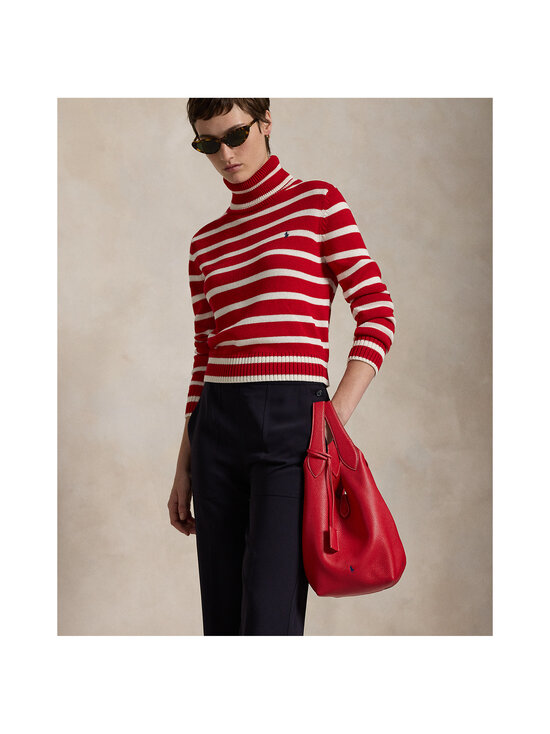 Polo Ralph Lauren - Ply Tote Medium -nahkalaukku - 013 CHERRY | Stockmann - photo 5