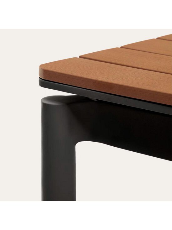 Kave Home - Canyelles- jatkettava ruokapöytä musta 100 x 180/240 cm - BEIGE | Stockmann - photo 3