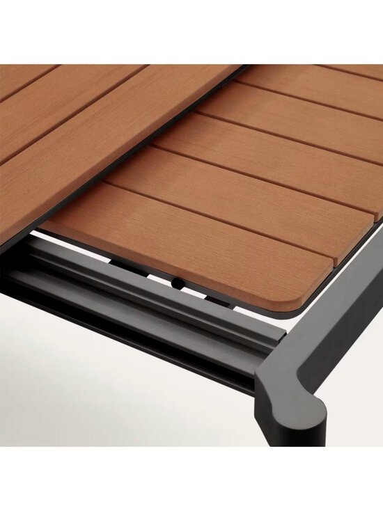 Kave Home - Canyelles- jatkettava ruokapöytä musta 100 x 180/240 cm - BEIGE | Stockmann - photo 6