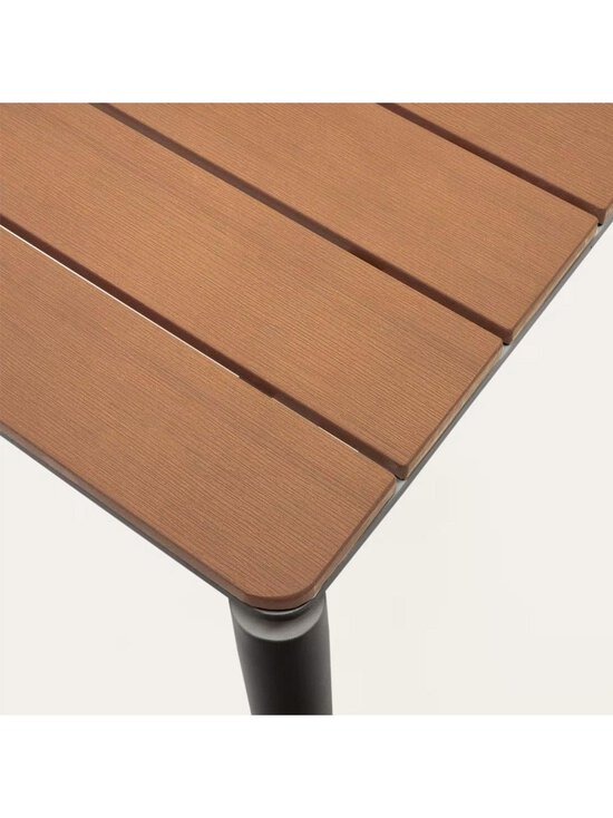 Kave Home - Canyelles- jatkettava ruokapöytä musta 100 x 180/240 cm - BEIGE | Stockmann - photo 5