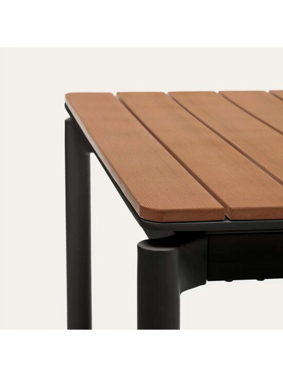 Kave Home - Canyelles- jatkettava ruokapöytä musta 100 x 180/240 cm - BEIGE | Stockmann - photo 4