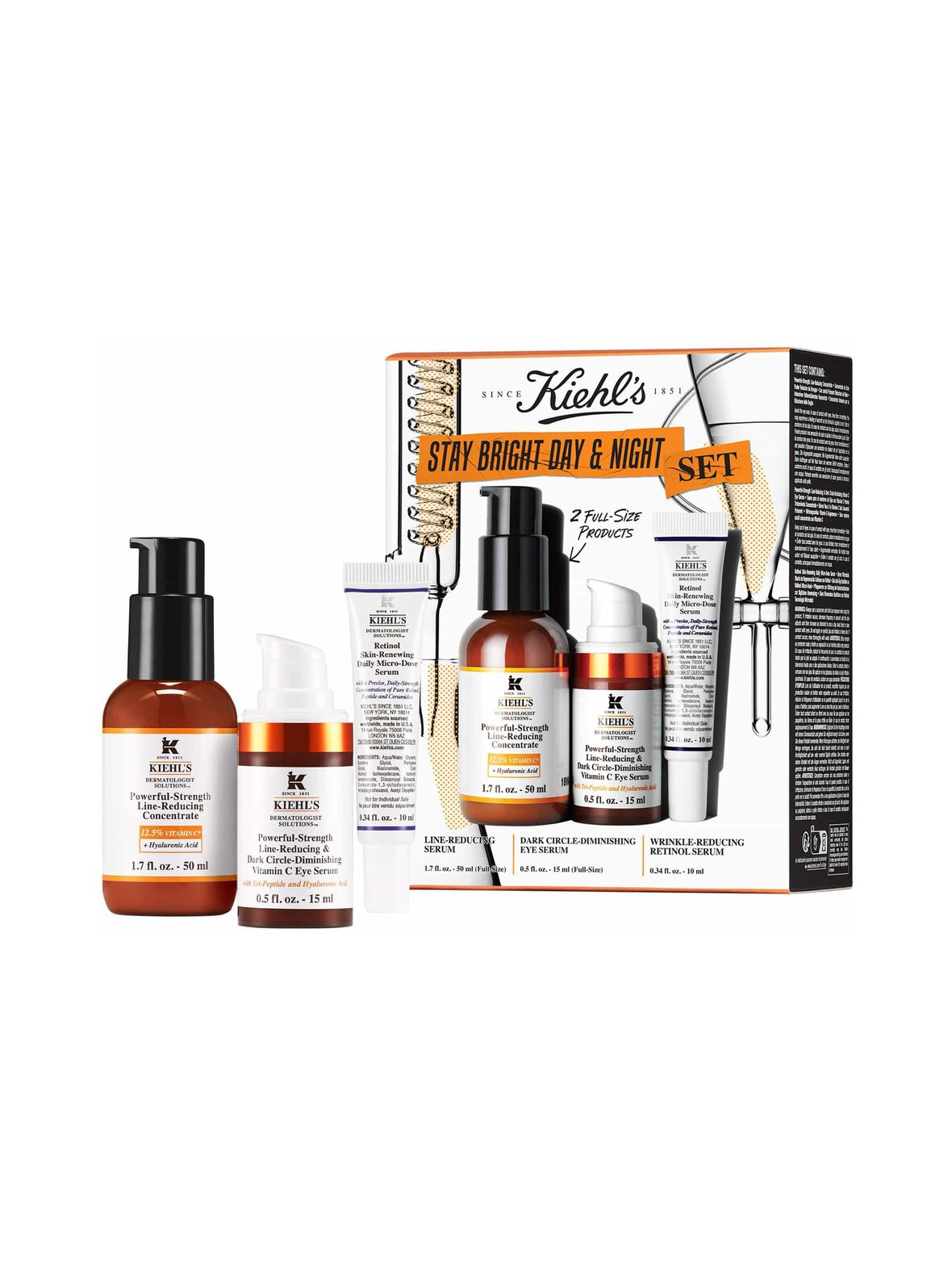 Day-Night Line-Reducing Bundle Skin Care Set -ihonhoitopakkaus