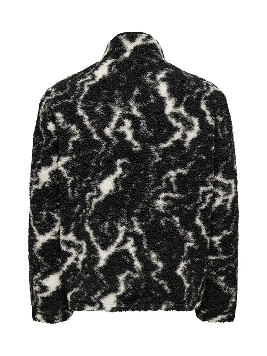 Only & Sons - OnsJaimy Sherpa -takki - BLACK AOP:WHITE | Stockmann - photo 2