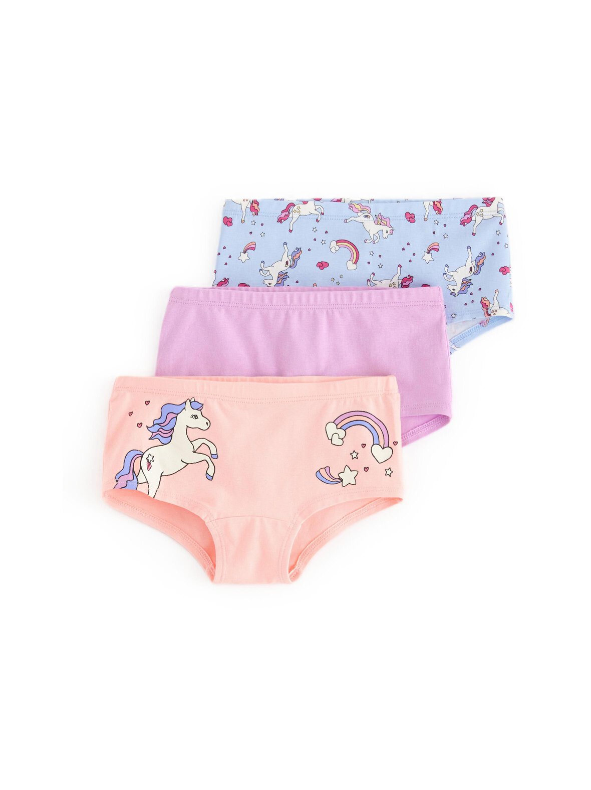 Unicorn Hipster -alushousut 3-pack