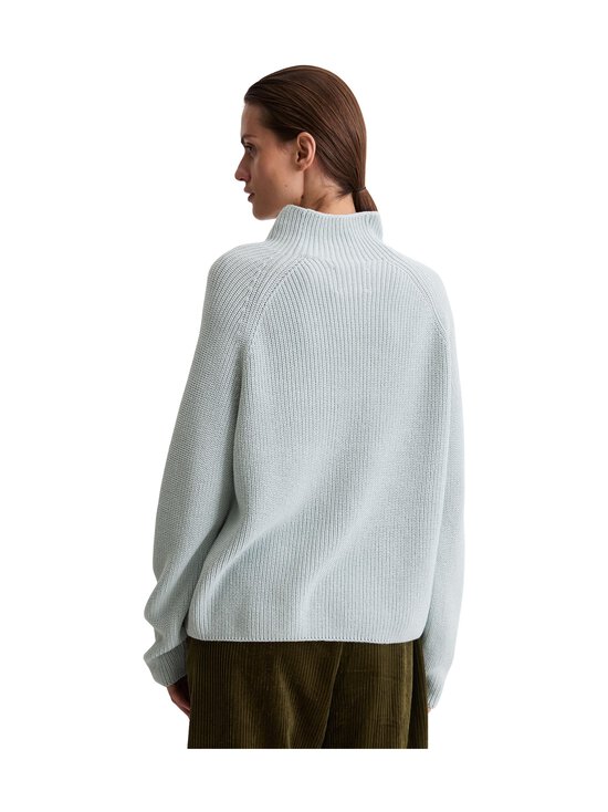 Marc O'Polo - Pullover Stand-Up Collar -puuvillaneule - 821 SILVERY BLUE - photo 3 Marc O'Polo - Pullover Stand-Up Collar -puuvillaneule - 821 SILVERY BLUE | Stockmann - photo 3