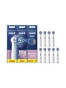 Oral-B - Sensitive Clean- hammasharjan vaihtoharja 9-pack - WHITE | Stockmann