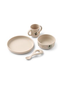 Liewood - Sööginõude komplekt Vivi - 2334 CIRCUS / SANDY | Stockmann