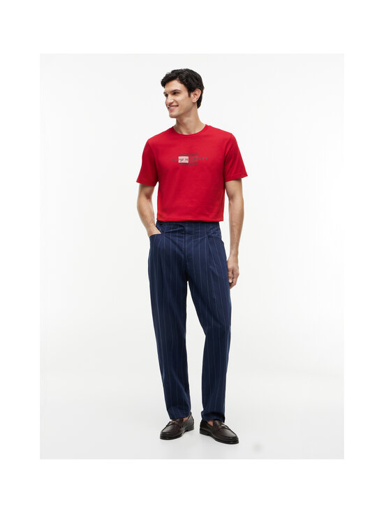 Tommy Hilfiger - T-särk Script Flag - XLD MEDIUM RED | Stockmann - photo 2