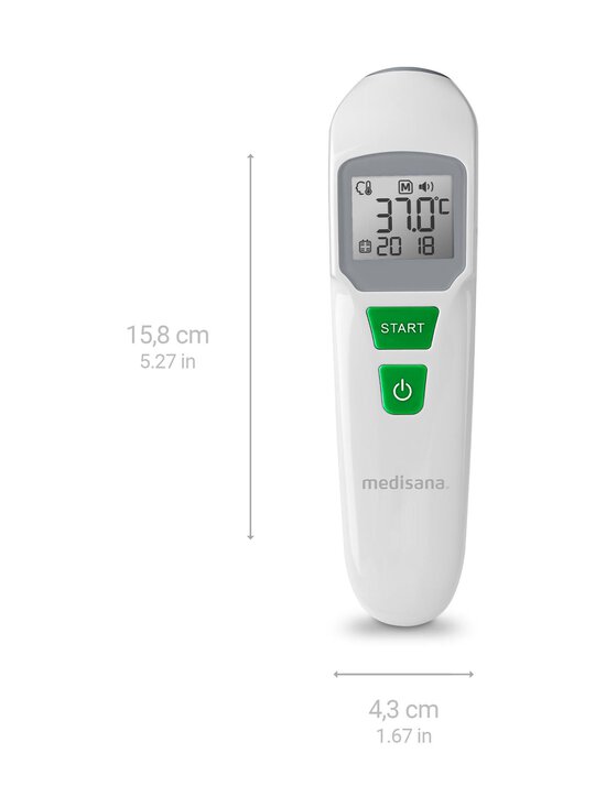 Medisana - TM760 Infrared Multi Functional Thermometer -infrapuna‑monitoimilämpömittariTM760 Infrared Multi Functional Thermometer -infrapuna‑monitoimilämpömittari - WHITE | Stockmann - photo 2